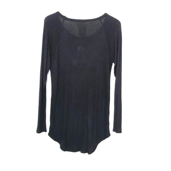 NWT Chasor Black Long Sleeve Top.  Size Large - Picture 2 of 9